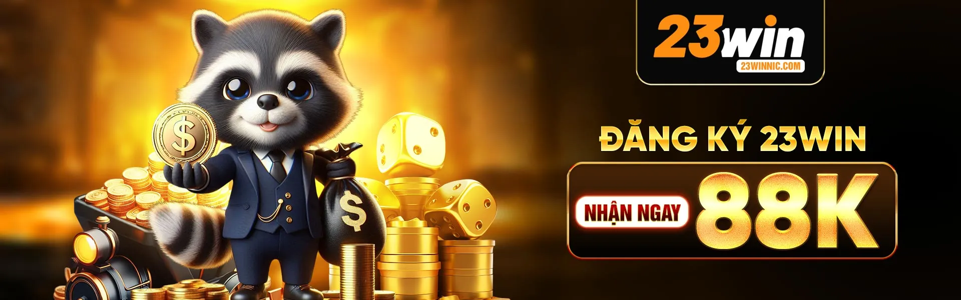 Banner đăng ký 23win nhận ngay 88K